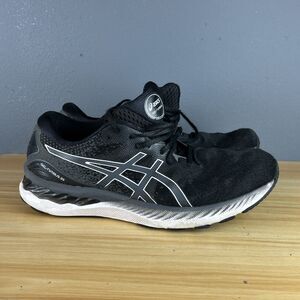 ASICS GEL-Nimbus 23 Shoes Mens 8.5 Wide Black Athletic Running Gym Sneakers